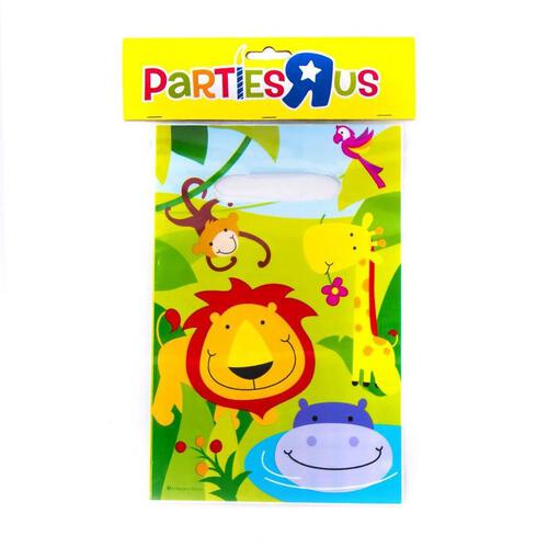 Jungle Party Loot Bags (6"X9")