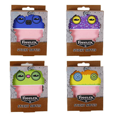 Fuggler Tongue Shape Sticky Notes - Assorted (1 Pc)