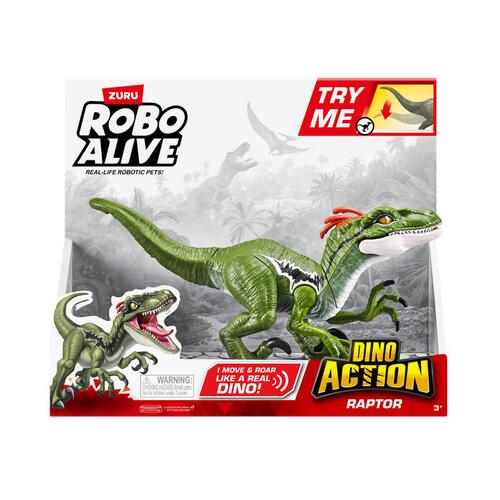 Robo Alive Dino Action Raptor