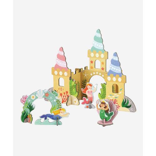 Petit Collage Pop Out Mermaid Castle