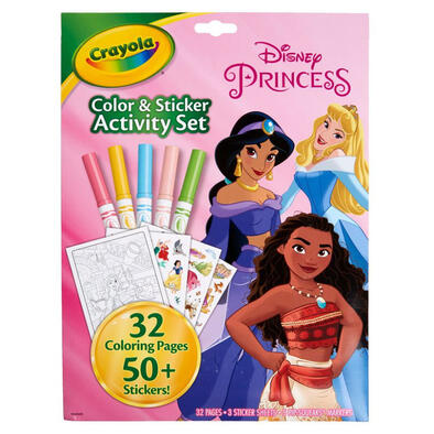 Crayola Color & Sticker Book Princess