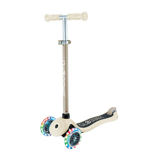 Globber Expert Lights Scooter - Sand