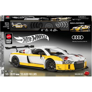 Mattel Brick Shop Hot Wheels Elite Series Audi R8