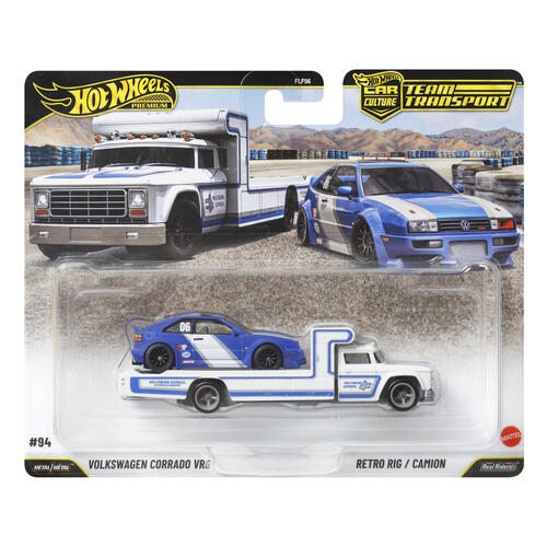 Hot Wheels FLF56 Team Transport (Dash L) Set of 4 