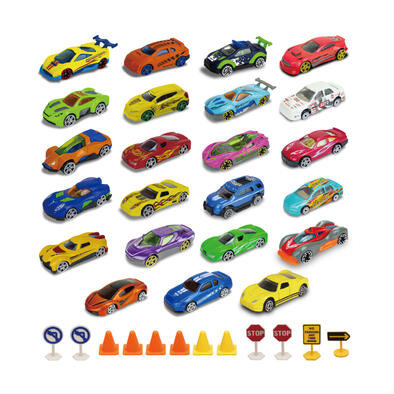 Speed City 35 Piece Die-cast & Accessory Pack