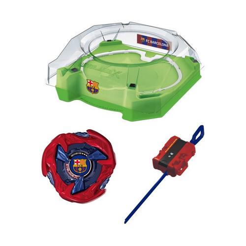 Beyblade UX-00 Bey Kick Off Set Fc Barcelona Version