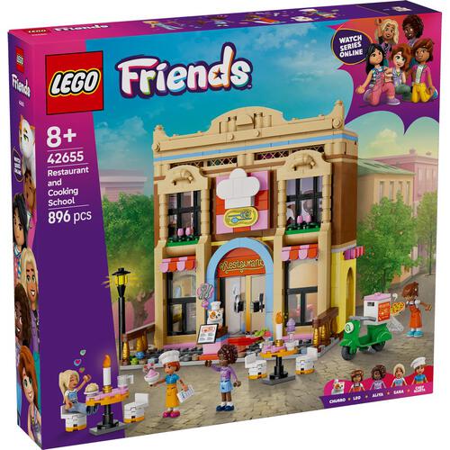 LEGO Friends Restaurant and Cooking School 42655