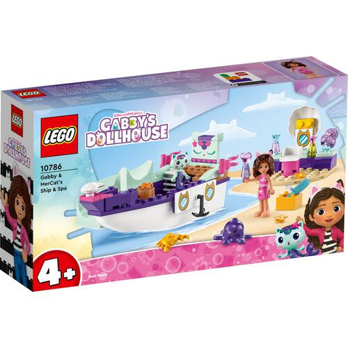 LEGO Gabby & MerCat's Ship & Spa 10786