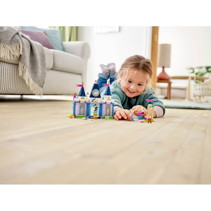 cinderella castle celebration lego