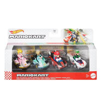 Hot Wheels Mario Kart 4 Pack - Assorted (1 Pc)