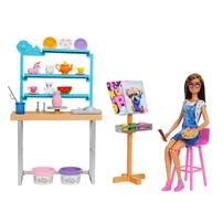 Barbie Relax And Create Art Studio Playset