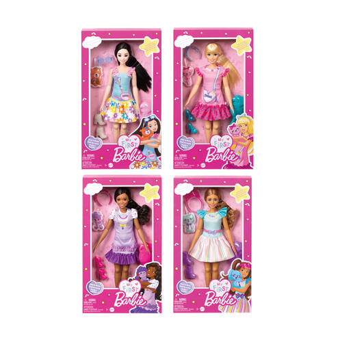 Barbie My First Barbie Doll- Assorted | Toys"R"Us Malaysia Official Website