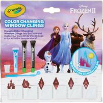 Crayola Disney Frozen 2 Color Changing Window Clings
