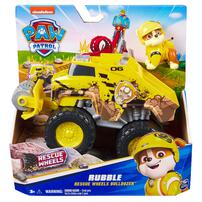 Paw Patrol Theme Vehicle Rescue Wheels Rubble's Bulldozer