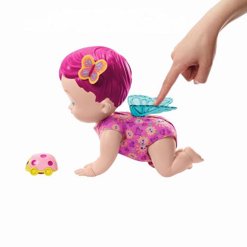My Garden Baby Giggle & Crawl Baby Butterfly Doll