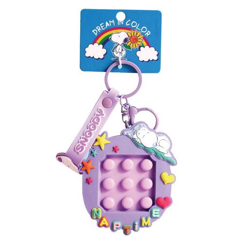 Snoopy Keychain POP It Mix Colour - Assortment