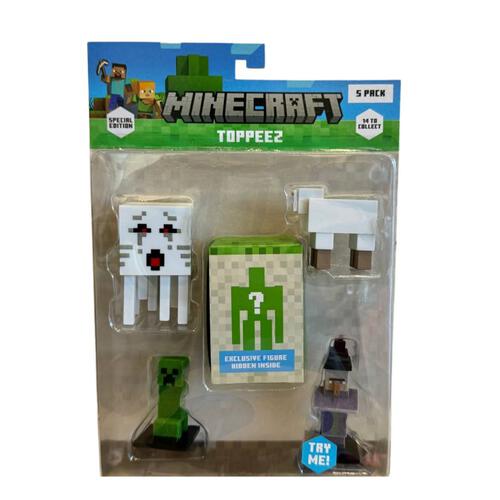 Minecraft Special Edition Toppeez 5 pack blister - Assorted