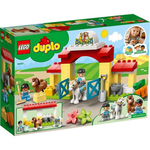LEGO Duplo Town Horse Stable And Pony Care 10951
