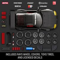 Mattel Brick Shop Hot Wheels Elite Series Toyota Supra (WMT) Black