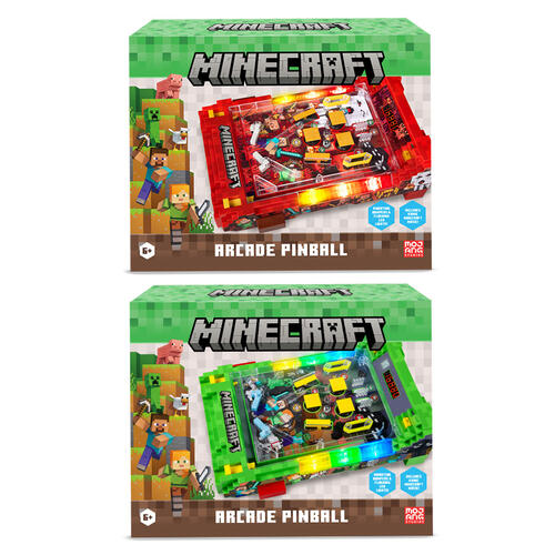 Minecraft Arcade Pinball - Assorted (1 Pc)