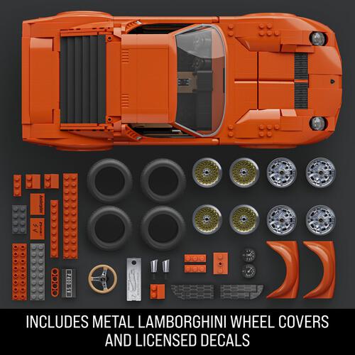 Mattel Brick Shop Hot Wheels Premium Series Lamborghini '71 Miura P400 SV