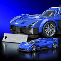 Mattel Brick Shop Hot Wheels Speed Series Cadillac Project GTP