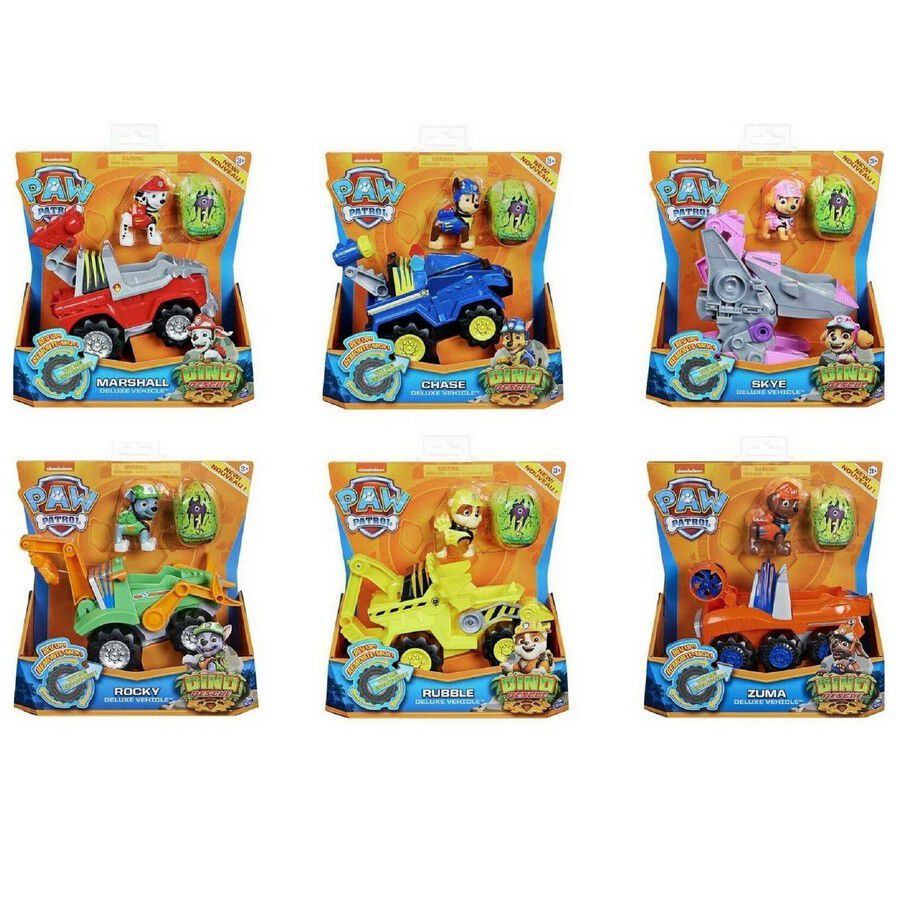 Paw Patrol Dino Rescue Deluxe Vehicle 