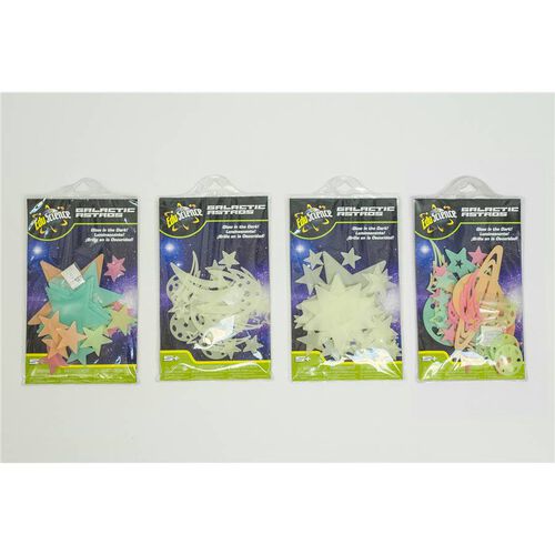 Animal Zone Glow Stars And Planets - Assorted