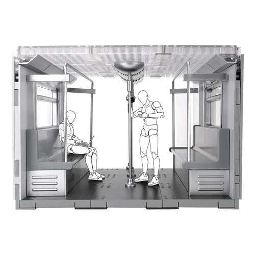 playpop x Fext Hobby 1:12 Figure Diorama - Train