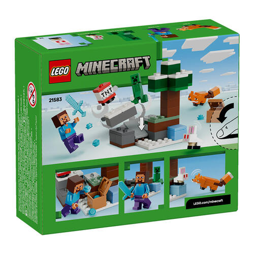 LEGO Minecraft Steve's Taiga Adventure 21583