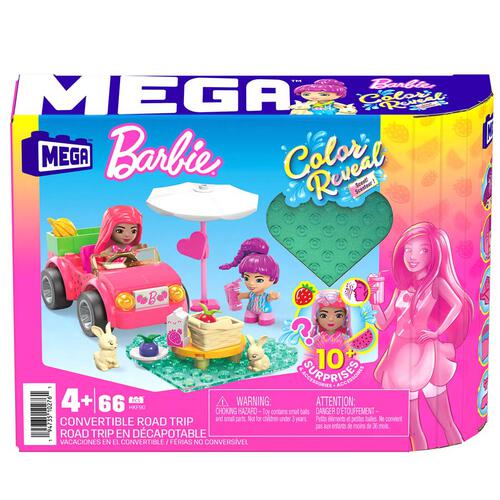 Barbie Mega Construx Color Reveal Road Trip
