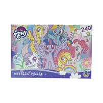 Y Wow Brands My Little Pony 240Pcs Foil Puzzle