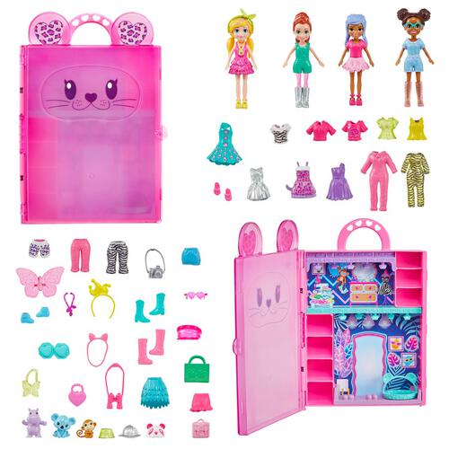Polly Pocket 3 Pet Fashion Deluxe Collection
