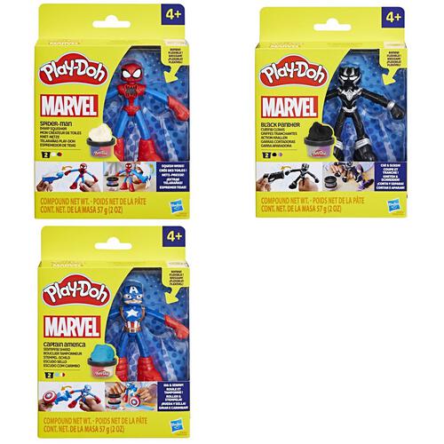 Play-Doh Marvel Figures -Assorted