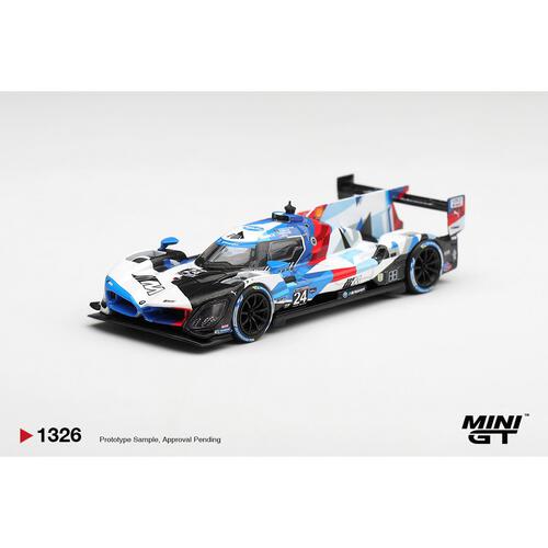 (Pre-Order) Mini GT BMW M Hybrid V8 GTP #24 BMW M Team RLL 2024 IMSA Daytona 24 Hrs (Expected December 2026)
