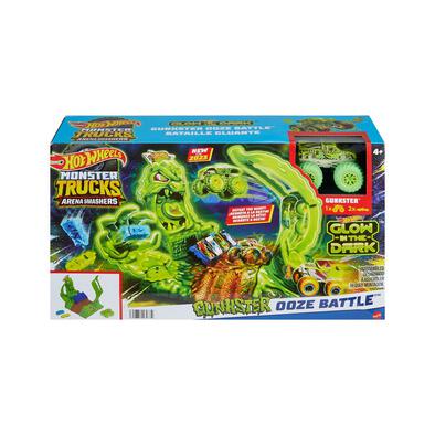 Hot Wheels Monster Trucks Arena Gunkster Ooze Battle