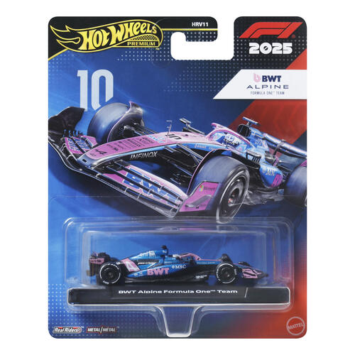 Hot Wheels HRV11 Premium Formula 1 Racing Cars Dash K Set of 8