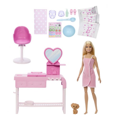 Barbie Fabulous Wellness Face Mask Playset