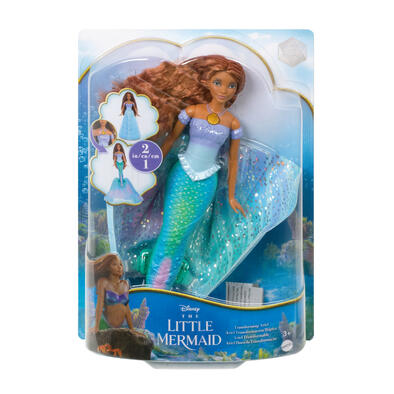Disney The Little Mermaid Transforming Ariel Fashion Doll