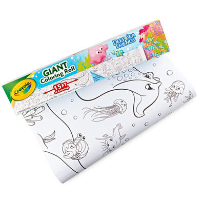 Crayola Giant Coloring Roll Under The Sea