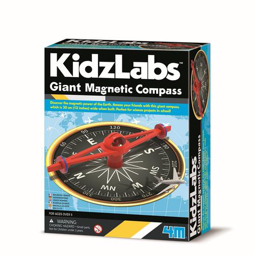 4M Kidz Labs Giant Magnetic Compass