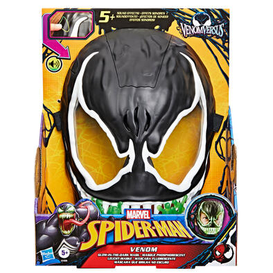 Marvel Spider-Man VenomVersus Venom Glow-In-The-Dark Mask