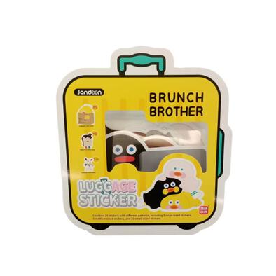 Brunch Brother Luggage Stickers
