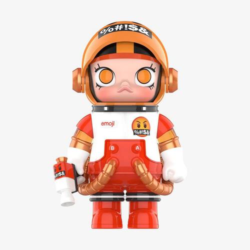 Pop Mart MEGA SPACE MOLLY 100% × emoji