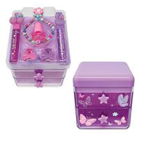 Hot Focus My Beauty Space Tie Dye Butterfly Beauty Kit Washable Non-Toxic Makeup Toy Set