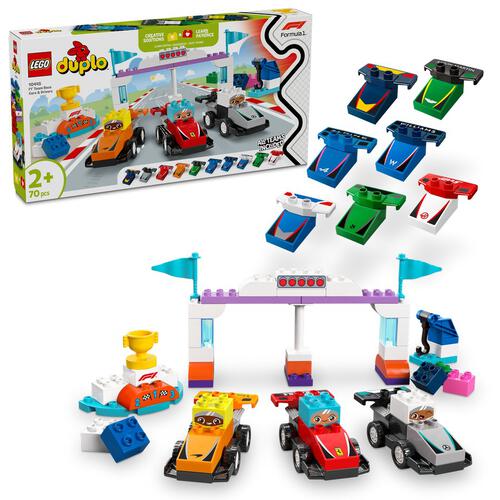 LEGO Duplo F1&reg; Team Race Cars & Drivers 10445