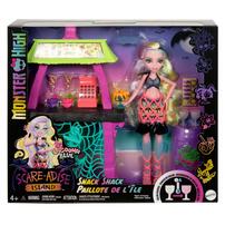 Monster High Scare-Adise Island Snack Bar Playset With Doll 