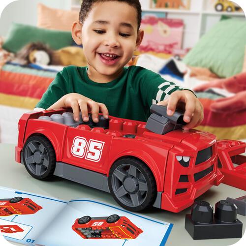 Mega Bloks Build & Go Race Car