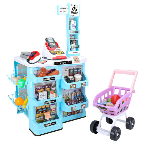 playpop Shopping Time! Supermarket Playset