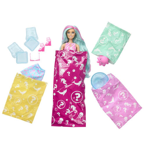 Barbie Pop Reveal Ocean Slush O/S Latina - Assorted